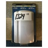 Carlon musical chime door bell x3