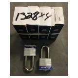 Master locks pad locks. No keys x4