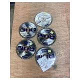 IRWIN Marathon 7-1/4in, 24T saw blades x5