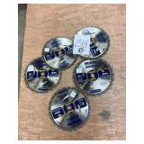 IRWIN Marathon 7-1/4in, 24T saw blades x5