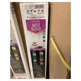 1in. Vinyl mini blind sold by the pc. X 13