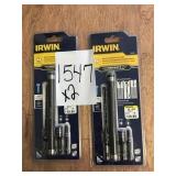 IRWIN 4pc. Tapcon installation drill/drive set x2