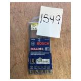 BOSCH 5pc. Hammer carbide drill bit set