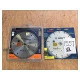 Bosch 7-1/4in.  Wet/dry diamond blades x 2