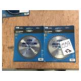 Century tool 7-1/4in. 40T saw blade. X2