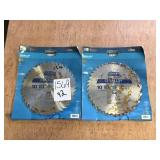 Century tool 10in. 42T steel blades x 2