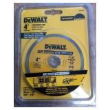 Dewalt 4in. Continous rim, wet tiles blades x3