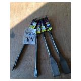 BOSCH bulldog SDS Plus chisel bits x4