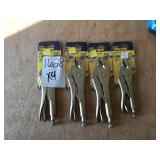 IRWIN VISE-GRIP 10WR. Lock jaw pliers x 4