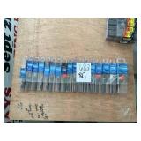Industrial pro silver and deming drill bits