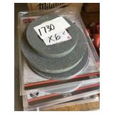 Bench grinding stones by the pc. X 6