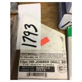 13pc. HD jobber drill set