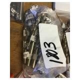 Forney HD split point drill bits in a bag