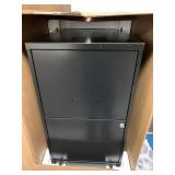 18" 2 drawer file cabinet