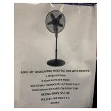 Lasko 18" Oscillating Pedestal Fan w/Remote x 4