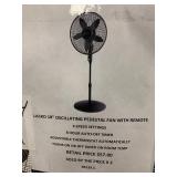Lasko 18" Oscillating Pedestal Fan w/Remote x 2