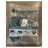 12ft coiled cable x2