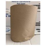 Natural hardwound roll towel
