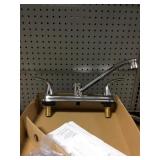 Two Handle Kitchen Faucet w/ Hand Sprayer x2