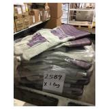 Bag of XL leather work gloves sold one money.