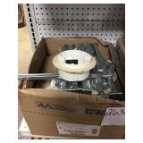 4" diameter round fixture support box.