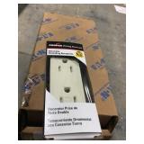 Receptacle w/ Tamper Resistant Shutters x30