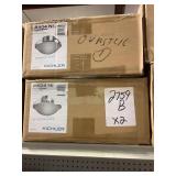 kichler 8404 NI Ceiling light fixture x2