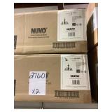 nuvo 3-light chandelier by the pc. x2