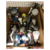 tray of misc. light bulbs sell for one money