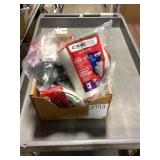 tray of sanitary 3in. Tee kits.