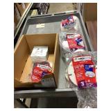 mixed tray of sanitary tee and shower drains