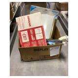 mixed tray of  shower valve sockets and more