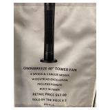 Omnibreeze 40" Tower Fan x 2