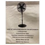 Lasko 18" Oscillating Pedestal Fan w/Remote x 2