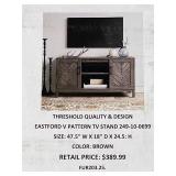 Threshold Eastford V Pattern TV stand