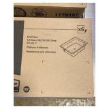 1/3 Size Clear Insert Pans by the Case