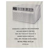 Whirlpool 12,000 BTU Air Conditioner w/Remote