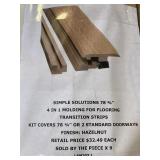 4 in 1 Molding for Flooring by the Piece x 9