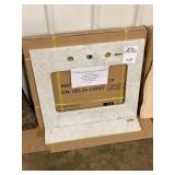 24" Granite Bathroom Vanity Top & Backsplash x 2