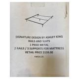 Signature Design by Ashley King Rails and Slats