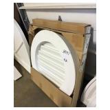 Fypon decorative gable vents x 2