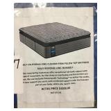 Sealy California King Size Cushion Firm Mattress