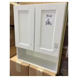Wood Crafters 21 inch overjohn cabinet