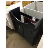 30in black European style vanity