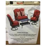 4 Piece Patio Set