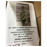 28" Potted Christmas Tree x 2