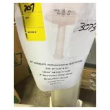 24" Antiquity Linen Pedestal Bathroom sink