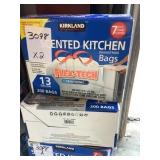 13 Gallon Drawstring Trash Bags x2
