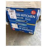 13 Gallon Drawstring Trash Bags x2