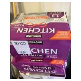 13 Gallon Drawstring Trash Bags x2